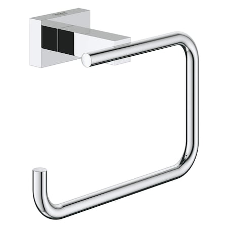Grohe Essentials Cube Toilet Paper Holder, Brushed Nickel 40507EN1